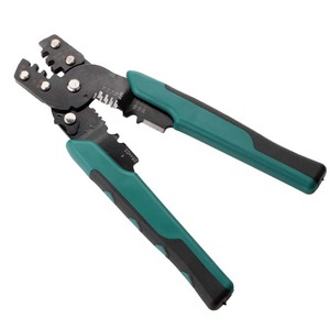 <b>Wire</b> Crimping And Stripping Pliers 8 Inch Carbon Steel <b>Wire</b> Size 10 Awg Front Entry Diy Electrician Tool - Product Image 2