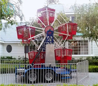 La grande roue portative avec le centre commercial de remorque monte la mini grande roue d'amusement à vendre