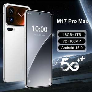 Smartphone Android 5G Deca Core Berkinerja Tinggi <span class=keywords><strong>Mi</strong></span> 17 Pro Max 16GB+1TB 8000mAh Layar OLED 7.3" 108MP Multibahasa Versi Global 2G - Product Image 1