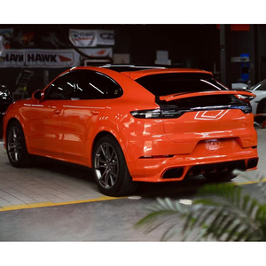 Housse de pare-chocs pour voiture Kit de carrosserie améliorée pour <span class=keywords><strong>porsche</strong></span> Cayenne Coupe 2018-2023 Upgrade to Coupe Turbo <span class=keywords><strong>Techart</strong></span> - Product Image 5