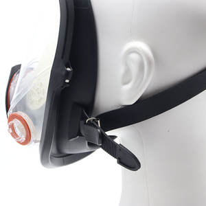 सर्वश्रेष्ठ विक्रेता औद्योगिक पूर्ण आधा चेहरा रासायनिक श्वासयंत्र फिल्टर सामरिक विरोधी विषाक्त धूल आंसू गैस मास्क फेस शील्ड - Product Image 5