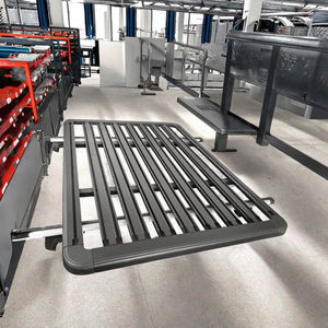 Panier à bagages universel pour toit de voiture Panier à bagages 4x4 Cross Bar Frame Ranger Solution de rangement de bagages de voiture en alliage d'aluminium durable - Product Image 2