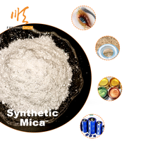 Poudre de mica synthétique blanche professionnelle ultra fine, fluorophlogopite synthétique pour ingrédients cosmétiques et usage en laboratoire
