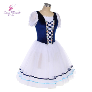 Abito da Balletto Romantico Giselle Moderno 25065 Abbigliamento da Danza per Ballerine Costume Tutù Stile Occidentale - Product Image 3
