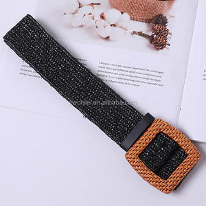 <span class=keywords><strong>Ceinture</strong></span> de taille élastique tissée, 4 pièces, en <span class=keywords><strong>paille</strong></span>, élastique - Product Image 3