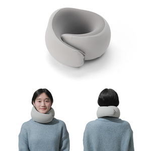 New Arrival Oem Oem U Shaped Wrap Adjustable Memory Foam Travel <strong>Neck</strong> Pillow for Plane Car Train Office <strong>Rest</strong> - Product Image 1