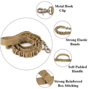 Kalung binatang peliharaan, Set tali anjing mewah dada anjing nilon 1000D kamuflase - Product Image 2