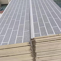Stahl-Aluminium-Legierung Feuerfeste Schallabsorbierende Sandwichplatte für Hotel-Dach Außenwand-Isolierung & Dekoration