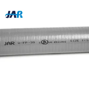 JAR manufacturer IP68 waterproof electrical galvanized metal conduit tube UL liquid tight PVC coated flexible conduit