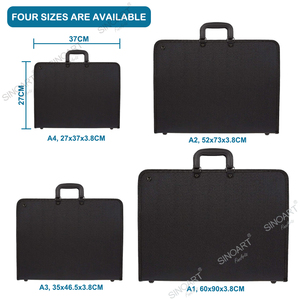 SINOART Nhà Máy Bán Buôn Nghệ Thuật Vinyl Danh Mục Đầu Tư 24X36 Nghệ Sĩ Chuyên Nghiệp Danh Mục Đầu Tư Trường Hợp Cho Nghệ Thuật Nguồn Cung Cấp - Product Image 5