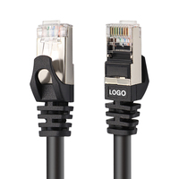 Linksup-cable ethernet lan cat5e, cable de parche rj45 FTP cat 5e, alta calidad, OEM, 0,5 m, 1m, 3m, 10m, 30m