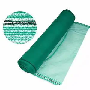 Green Scaffolding Construction Safety Net With Poly Ethylene 95% Shade Rate Japan Safety Net Polyester Safety Net
