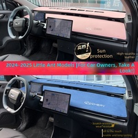 Chery Little Ant MQ-668 OLIVER Console centrale en cuir anti-éblouissement, isolante thermiquement et pare-soleil toutes saisons