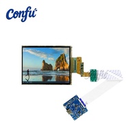 CONFU Écran incurvé pliable AMOLED FHD de 7,8 pouces 1440x1920 Haute résolution PPI Moniteur Panneau ultra fin souple MIPI