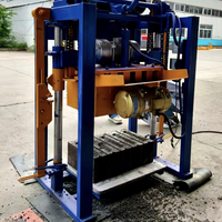 Machine très rentable QM2-45, petite machine pour les petites entreprises, petites machines chinoises pour les entreprises à domicile, machine à blocs creux en béton