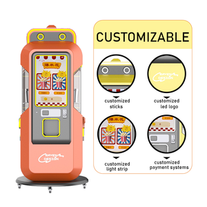 영어 지원 에어 풀 메탈 코인 작동 맛 팝콘 자판기 - Product Image 2