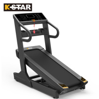 Harga pabrik 3HP Motor AC Treadmill komersial kapasitas 25km/jam 150KG pengguna 40% Auto Incline mesin Treadmill tugas berat
