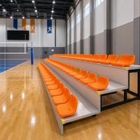 Siège de spectateur en alliage d'aluminium, siège d'arène, siège de stade, siège de tribune, siège de gradins pour stade municipal