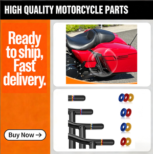 Protections de sacoches arrière, barres anti-chute compatibles avec Harley Touring Electra Road Glide 2014-2024 - Product Image 6
