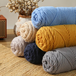 Sciarpa 100% in acrilico di alta qualità filato Super morbido filato Anti-Pilling per la lavorazione a maglia del modello tinto per cucito e tessitura - Product Image 1