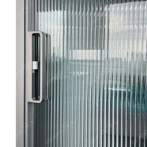 Porte coulissante en aluminium ultra-mince à 3 rails, design moderne, <span class=keywords><strong>prix</strong></span> - Product Image 4