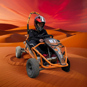 Kart à essence Eureka 125cc, 4 temps, frein à disque, transmission par chaîne, véhicule tout-terrain pour enfants - Product Image 4