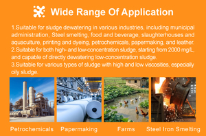 Máquina Automática de Tratamiento de Aguas Residuales, Separador Industrial de Sólidos y Líquidos, Máquina de Deshidratación de Lodos con Componente de Motor Principal - Product Image 6