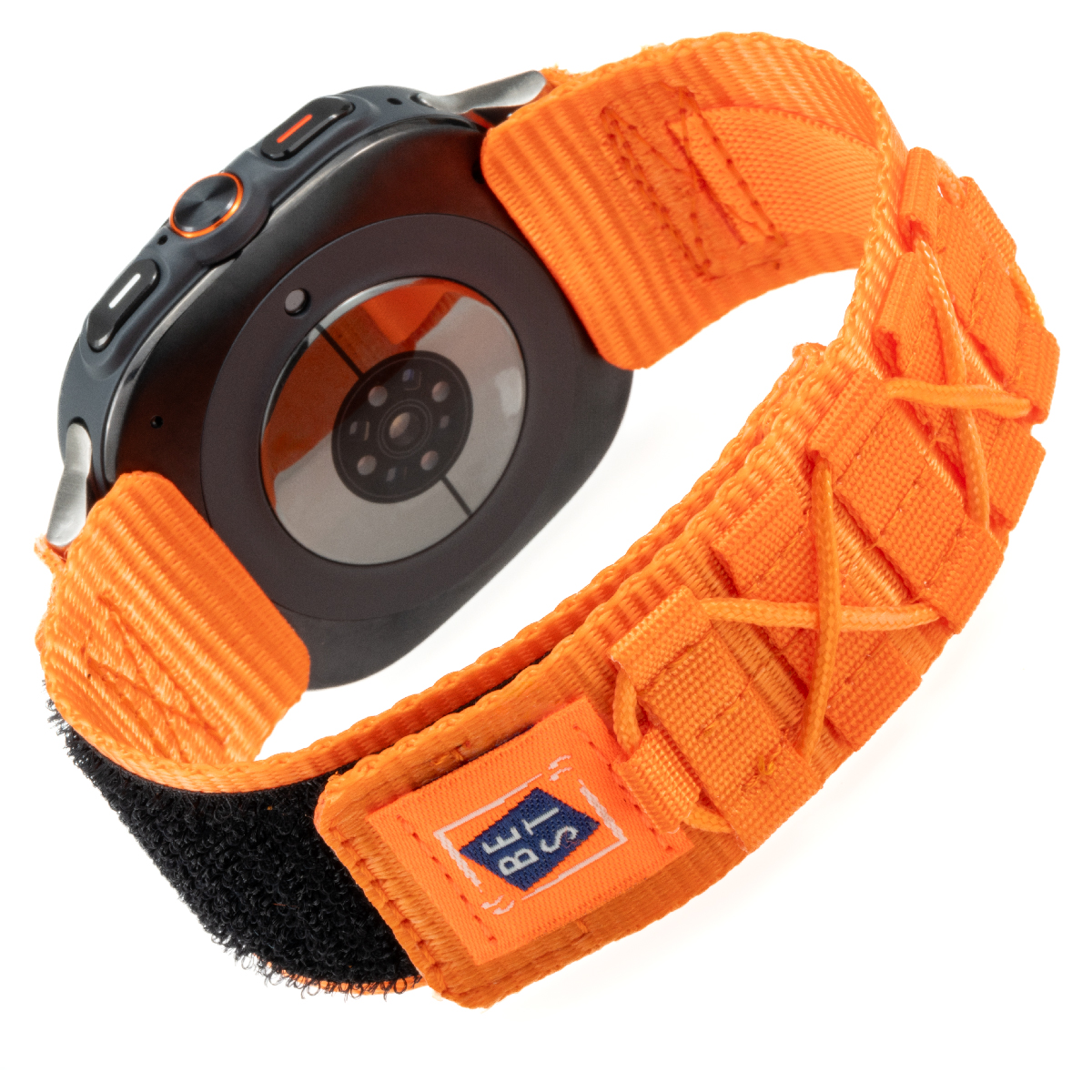 Orange with silver connector