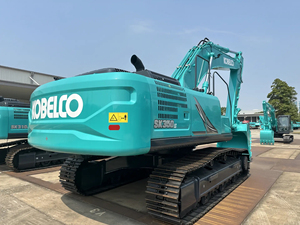 Excavadora hidráulica de cadenas usada Shengang SK350LC, excavadora grande de 35 toneladas con orugas extendidas, equipo original de Japón. - Product Image 2