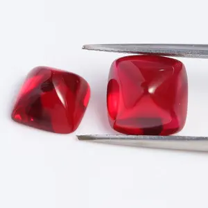 Lab Grown Ruby Custom Shape And Size Real Hight Quality Ruby Stone Lab Crated Ruby Certified With Certificate