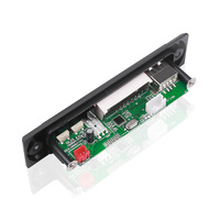Placa decodificadora de MP3 con aplicación de enlace AB de 12V, pantalla a Color, grabación USB, llamada, Radio FM, música Digital, FLAC/WAV para altavoz de coche
