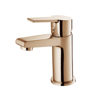SANIPRO OEM ODM Laiton Chrome Or Rose Mélangeur Chaud Froid Robinet D'eau Mitigeur Salle De Bains Bassin Robinets