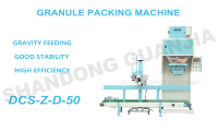 Machine d'emballage semi-automatique à un seul bac pour granulés agricoles et chimiques de 5 kg, 10 kg, 25 kg, 50 kg