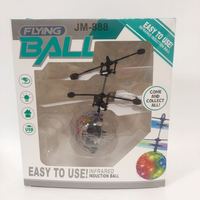 Nouveau jouet volant RC, hélicoptère, balle volante, jouet à induction, jouet électrique, drone pour enfants, avec lumières LED clignotantes