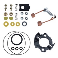 Alpha-Tron Baru untuk Motor Starter CG 150 yang Kompatibel, Kit Sikat Karbon Plastik & Logam 28-Piece Set Pengganti Model 31201KPH02