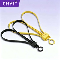 Attache-câble en nylon à anneau de traction autobloquant avec poignée pour scellé de sécurité d'extincteur, sangle robuste, vente en gros OEM