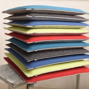 Bulk Reversible Portable Indoor Cozy square <strong>Garden</strong> Home Soft Washable Custom Felt Foam <strong>Seat</strong> Cushion <strong>Chair</strong> <strong>Pad</strong> - Product Image 6