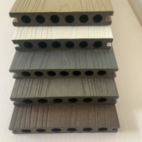 Tarima de Madera Compuesta Europea de Diseño Moderno, Coextruida, Ecológica, Resistente al Agua, para Exteriores, WPC