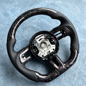 Vente Flash - Vente Directe d'Usine - Volant en Fibre de Carbone Forgé Personnalisé pour Ford Mustang S550 GT 350 GT500 Shelby <span class=keywords><strong>Mach1</strong></span> - Product Image 3