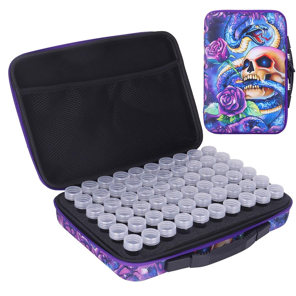 Motif squelette de serpent violet