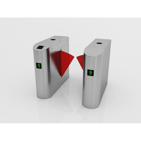 Sistema de control de acceso de puerta de barrera oscilante automática de alta calidad Torniquete de buena calidad