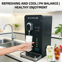 Distributeur d'eau gazeuse 5L Machine à eau gazeuse pétillante Sans sucre Sans édulcorants artificiels CAMAZ CM 5641 Compresseur