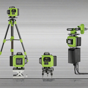 Niveau laser à faisceau vert 360° auto-nivelant pour marquage au sol et mural, kit d'outils laser de construction professionnelle - Product Image 3