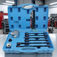 Kit Extractor de Inyectores Hidráulico Universal de 20T con 9 Adaptadores para la Extracción de Inyectores Diésel Common Rail Atascados para Reparación Automotriz