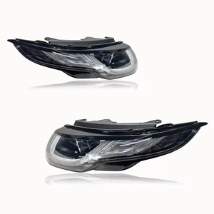 Signal lumineux avant DRL à double LED amélioré Range <span class=keywords><strong>Rover</strong></span> <span class=keywords><strong>Evoque</strong></span> 2012-2016 Facelift Phares Accessoires auto Compatible ampoule D2S - Product Image 1