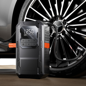 Xách tay 12V 6000 mAh tự động pin Booster nhảy khởi động Kit màn hình kỹ thuật số LED ánh sáng máy bơm không khí máy nén cho xe ô tô/xe máy - Product Image 3