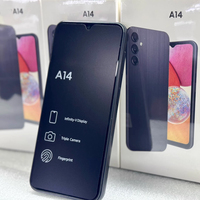 Precio al por Mayor, Versión Global UE Original, Teléfono Inteligente Samsung A14 5G, 64GB, Doble SIM, Desbloqueado, Android, A15