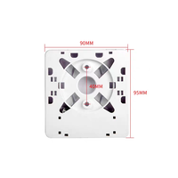 Boîtier mural de terminaison FTTH ultra-mince 1 ou 2 fibres avec façade de protection et adaptateur SC pour panneau de fibre optique