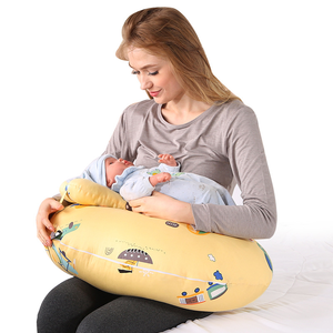 Detachable Woven <strong>Baby</strong> Learning Breastfeeding <strong>Pillow</strong> Waterproof 100% Pure Cotton Removable &amp; Washable - Product Image 2