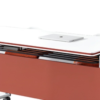 Table de conférence modulaire pliable en mélamine, pour hôtel, mobilier de bureau commercial moderne